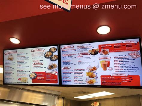 Online Menu of Cuban Guys, Miami, FL